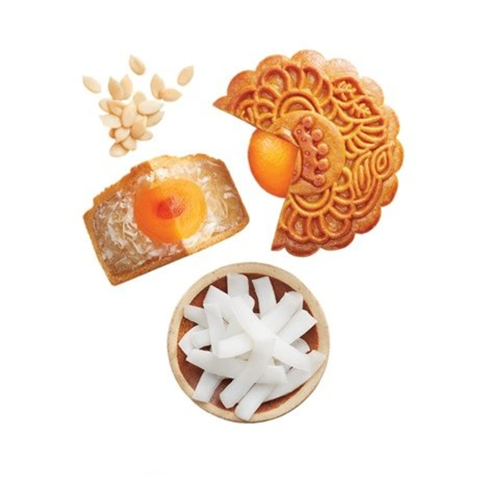 Bánh Trung Thu Kinh Đô Sữa Dừa Hạt Dưa Đặc Biệt 2 Trứng 210g