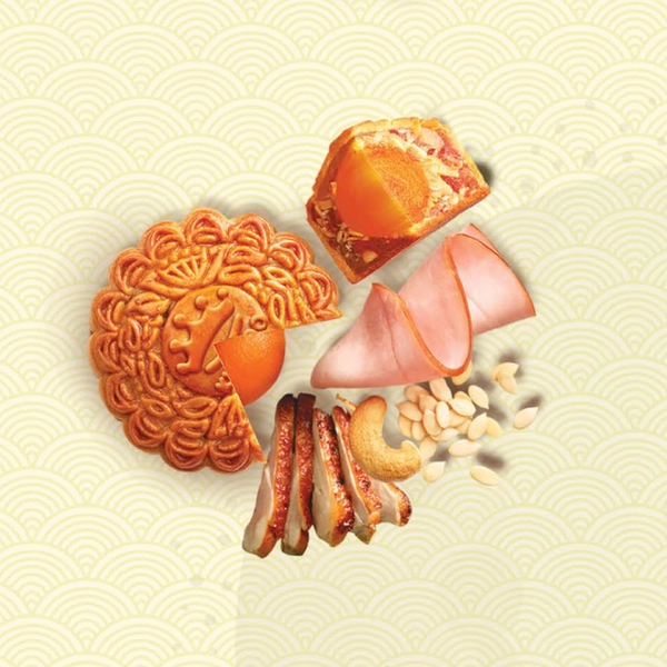 Bánh Trung Thu Kinh Đô Gà Quay Jambon 1 Trứng 150gr (21)