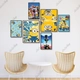 Set 6 Tranh Dán Tường Phim Hoạt Hình Minions Có Keo Sẵn