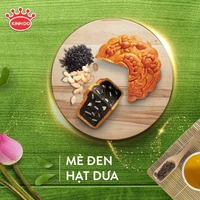 (XMD) Bánh Trung Thu Kinh Đô Mè Đen Hạt Dưa 0 Trứng 150g