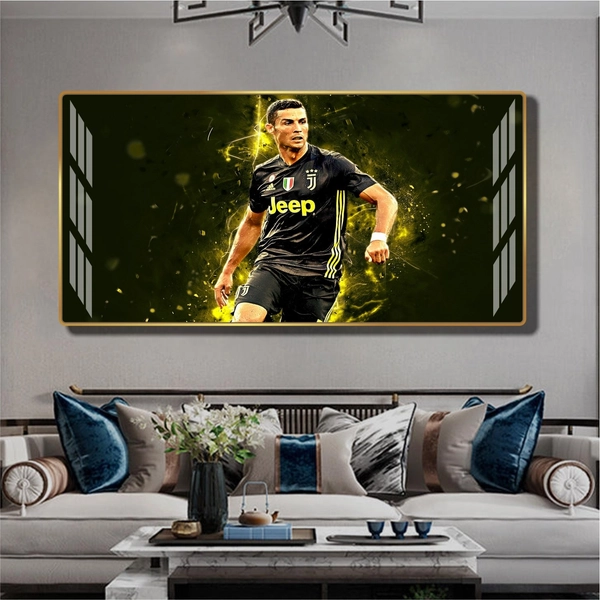 Tranh Treo Tường Cầu Thủ Bóng Đá Cristiano Ronaldo