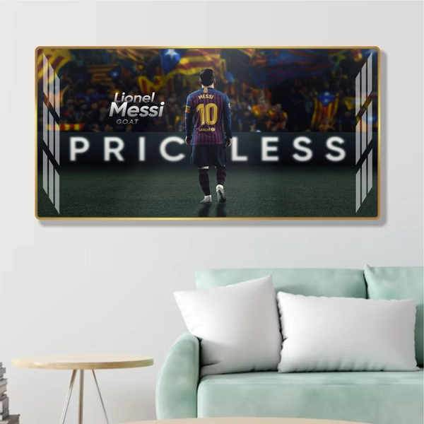Tranh Treo Tường Cầu Thủ Bóng Đá Lionel Messi Mẫu 02