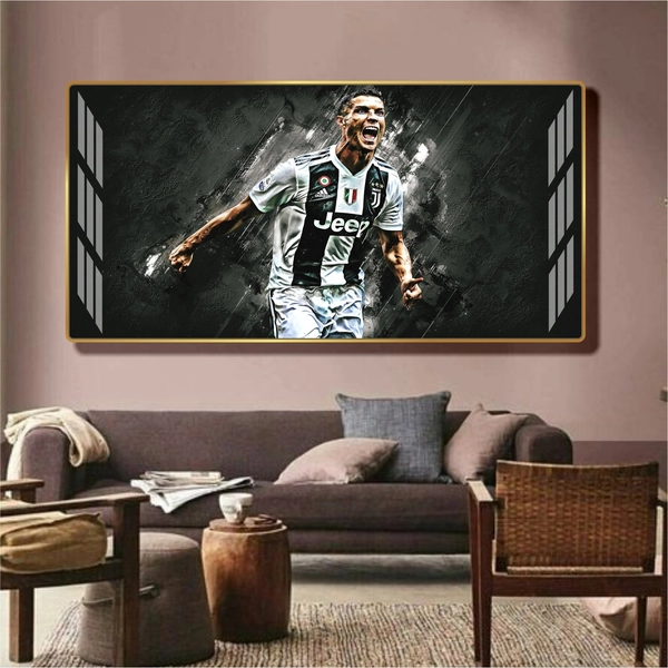 Tranh Treo Tường Cầu Thủ Bóng Đá Cristiano Ronaldo