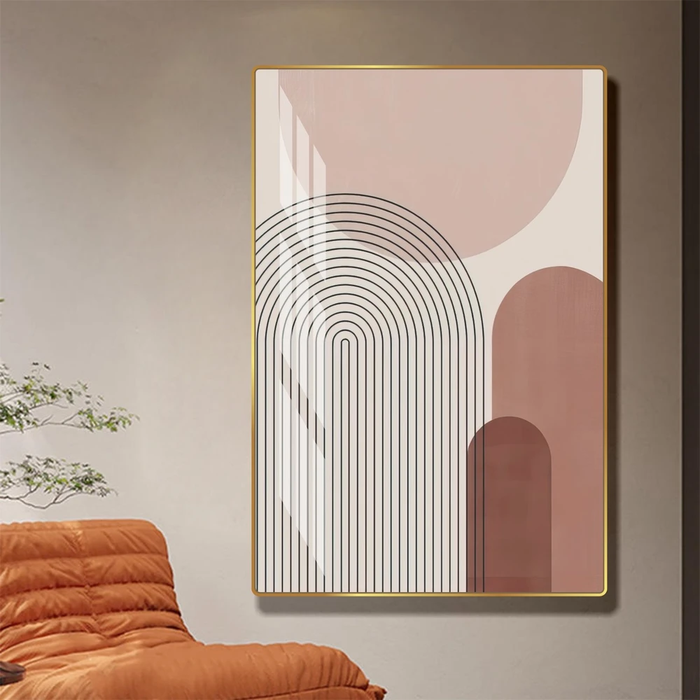 Tranh treo tường nghệ thuật tối giản trừu tượng đương đại mẫu 779