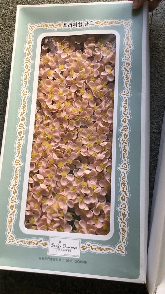 Hộp đầu hoa tú cầu sáp thơm