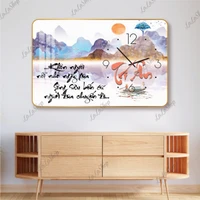 Tranh Đồng Hồ Thư Pháp Tri Ân Tặng Ngày Nhà Giáo Việt Nam 20-11