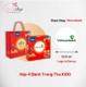 Hộp 4 Bánh Trung Thu KIDO Sum Vầy (Hộp Xanh)