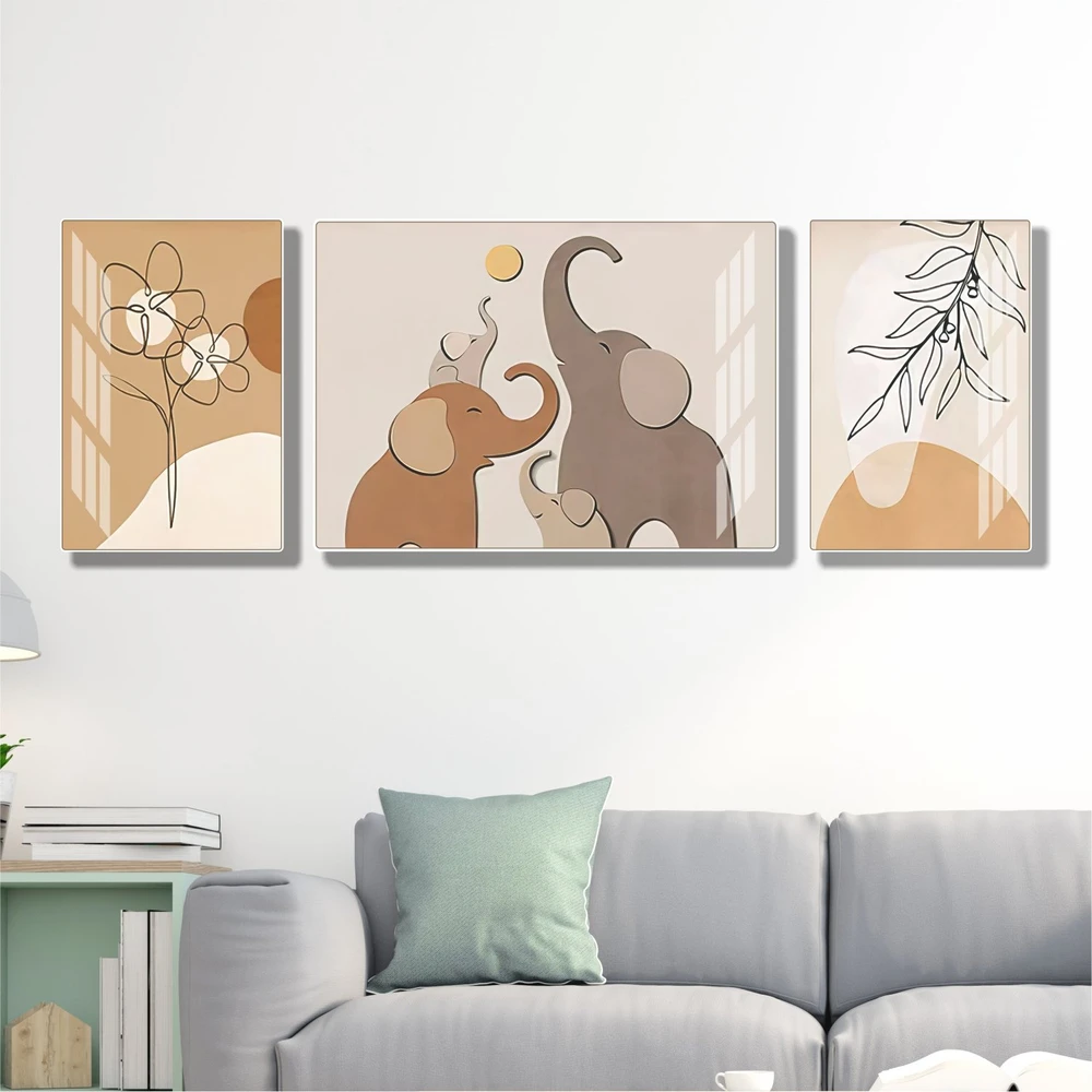 Tranh Treo Tường Voi Nghệ Thuật Mẫu 858