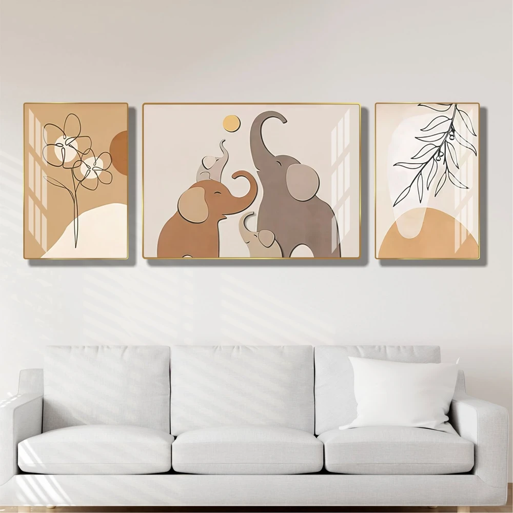 Tranh Treo Tường Voi Nghệ Thuật Mẫu 858