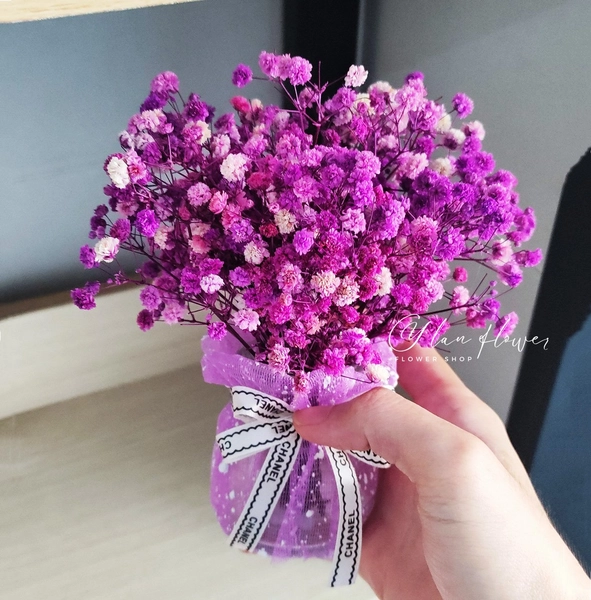 Lọ hoa baby mini để bàn làm decor quà tặng đơn giản