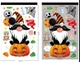 Decal 2 Mặt Trang Trí Halloween Mẫu 20 Không Keo Chuyên Dán Kính size nhỏ 20x30cm