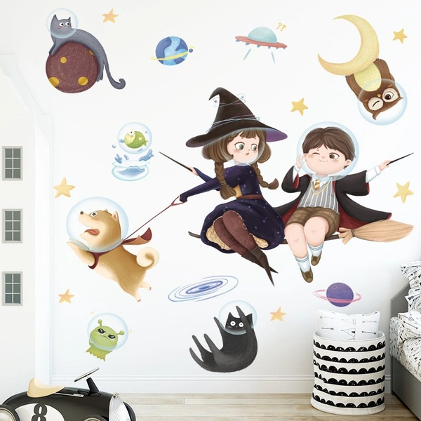Decal 2 Mặt Trang Trí Halloween Mẫu 24