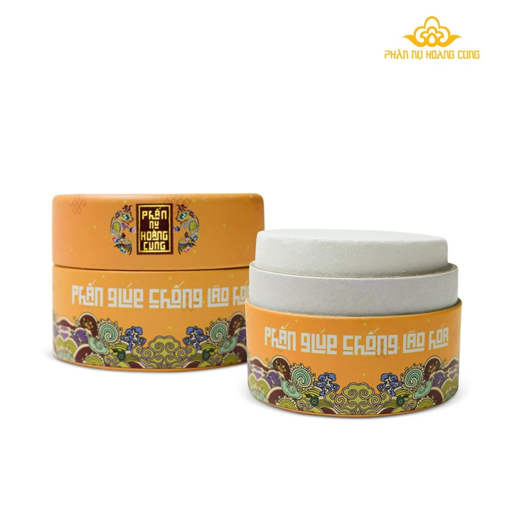 Quà tặng phấn trang điểm màu trắng (dạng nén)