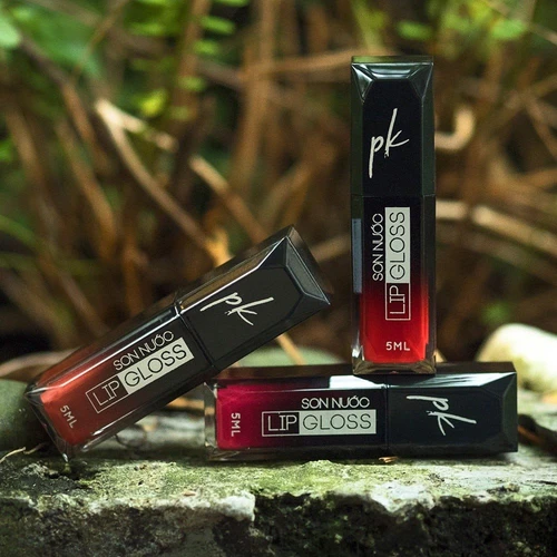 Son nước LipGloss PK màu cam đất