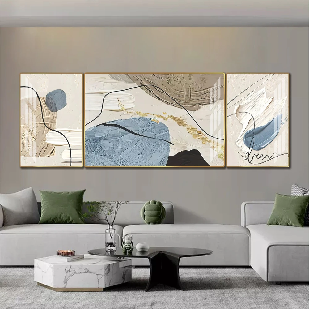 Tranh treo tường tráng gương trang trí phòng khách hiện đại mẫu 860