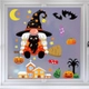 Decal 2 Mặt Trang Trí Halloween Mẫu 21 Không Keo Chuyên Dán Kính size nhỏ 20x30cm