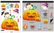 Decal 2 Mặt Trang Trí Halloween Quả Bí Ngô Vui Vẻ Không Keo Chuyên Dán Kính size nhỏ 20x30cm