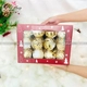 Hộp quả châu 36 trái 8cm  đủ loại nhiều màu trang trí Noel 252