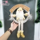 Vòng nguyệt quế ông già noel Merry Christmas tặng kèm đèn LED 187