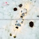 Phụ Kiện Dây Treo Ông Già Noel Trang Trí Giáng Sinh Kèm Led 028
