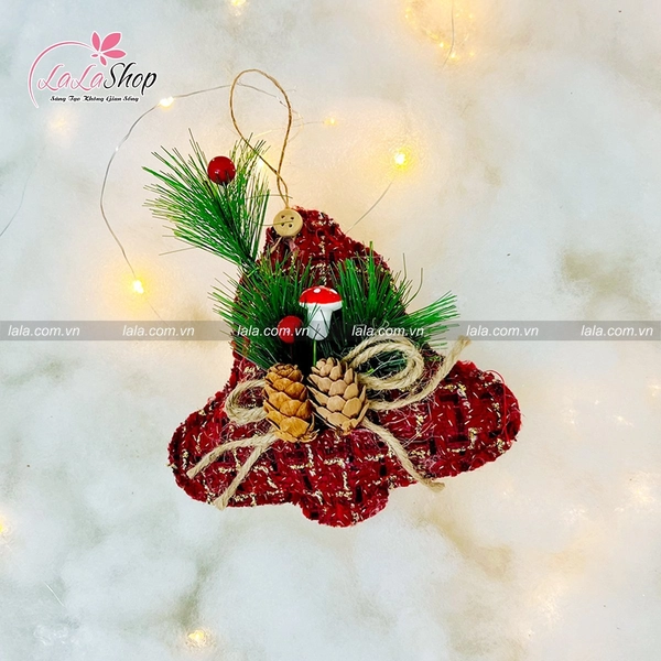 Phụ Kiện Dây Treo Quả Chuông Trang Trí Noel 030