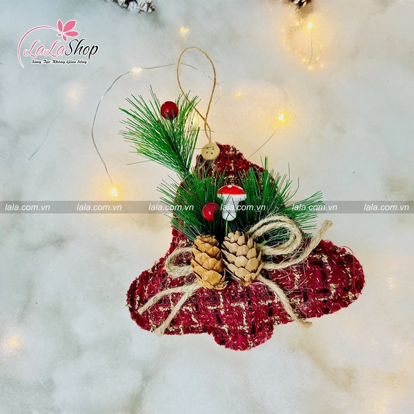 Phụ Kiện Dây Treo Quả Chuông Trang Trí Noel 030
