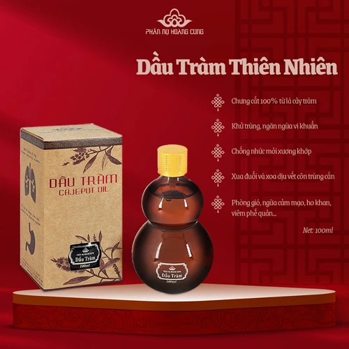 Dầu Tràm Thiên Nhiên Phấn Nụ Hoàng Cung 30ml