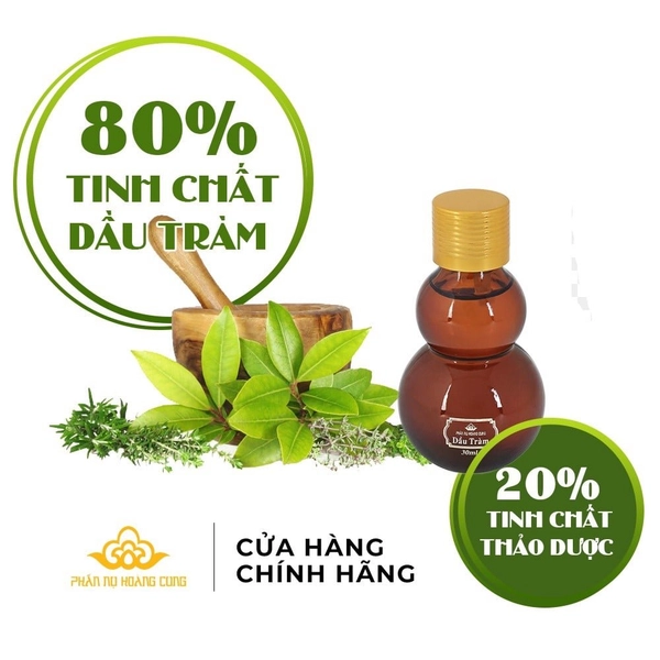 Dầu Tràm Thiên Nhiên Phấn Nụ Hoàng Cung 30ml