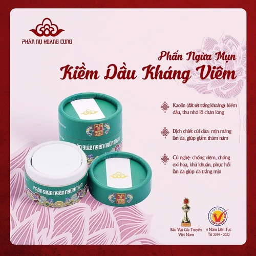 Phấn ngừa mụn Phấn nụ hoàng cung 25g