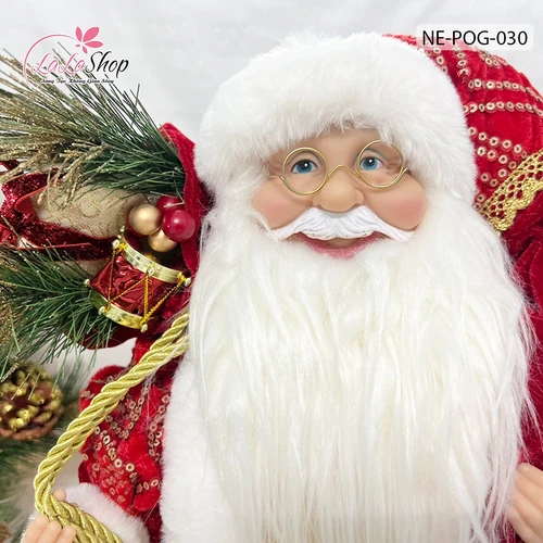 Mô hình Ông Già Noel Đỏ Và Túi Quà 030