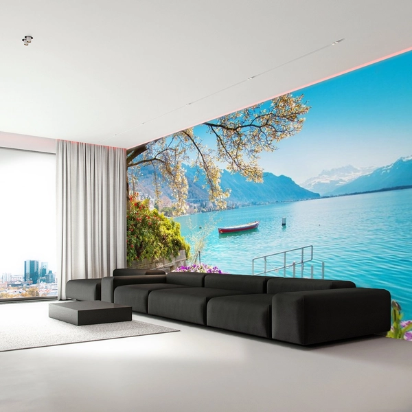 Tranh Dán Tường Phong Cảnh 3D Biển JM-1535