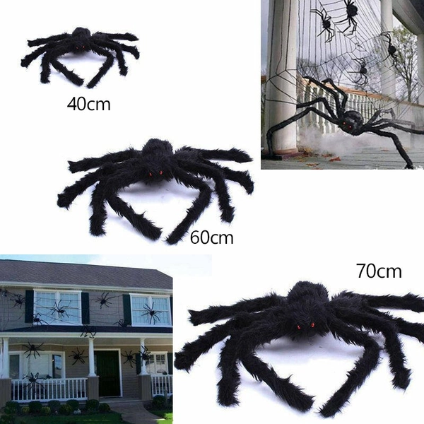 Nhện đen lớn trang trí Halloween nhiều kích thước