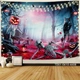 Tranh Vải Halloween Treo Tường Khu Rừng Ma Quái