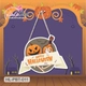 Bảng Treo Cửa Trang Trí Halloween Hình Bí Ngô Mẫu 2 50x40cm