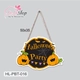 Bảng Treo Cửa Trang Trí Halloween Hình Bí Ngô mẫu 2 50x35cm