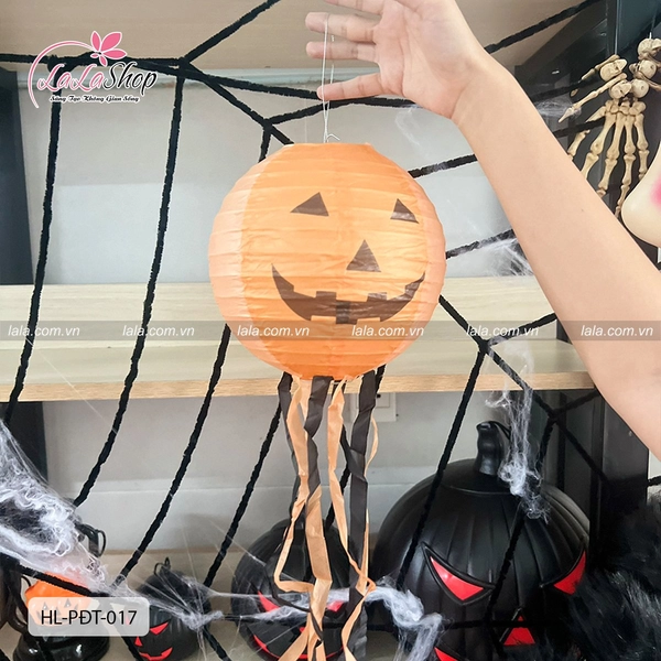 Phụ Kiện Treo Trang Trí Halloween Lồng Đèn Bí Ngô