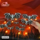 Hình Dán Trang Trí Halloween Dơi Xương Trắng không kèm keo dán