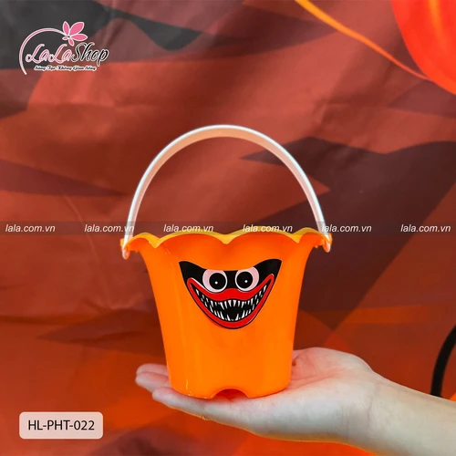 Phụ Kiện Halloween Giỏ Xách Đựng Kẹo Huggy Wuggy Kinh Dị