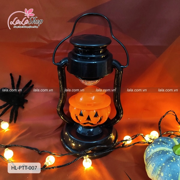Phụ Kiện Trang Trí Halloween Đèn Bí Ngô có đèn và nhạc halloween