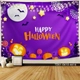 Tranh Vải Halloween Treo Tường Happy Halloween Mẫu 1