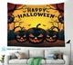Tranh Vải Halloween Treo Tường Happy Halloween Mẫu 1