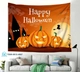 Tranh Vải Halloween Treo Tường Happy Halloween Mẫu 1