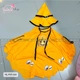 Phụ Kiện Hóa Trang Halloween Áo Choàng Kèm Nón Màu Cam
