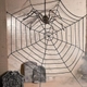 Phụ Kiện Mạng nhện Trang Trí Halloween Size Lớn (Không Kèm Nhện)
