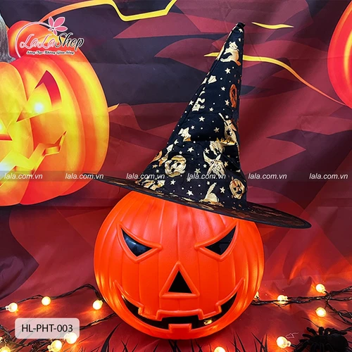 Phụ Kiện Trang Trí Halloween Nón Phù Thủy Nhiều Màu - Loại mỏng