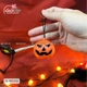 Set 10 quả bí ngô treo trang trí Halloween