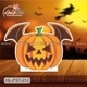 Standee Trang Trí Halloween Bí Ngô Cánh Dơi