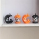 Đèn Bí Ngô Trăng  Đầu Lâu Halloween Kèm Pin Siêu Xinh