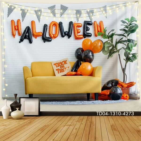 Tranh Vải Halloween Treo Tường Trang Trí Halloween
