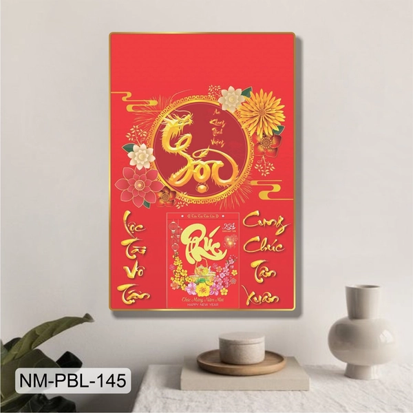 Lịch Tết Tranh Tráng Gương Treo Tường An Khang Thịnh Vượng